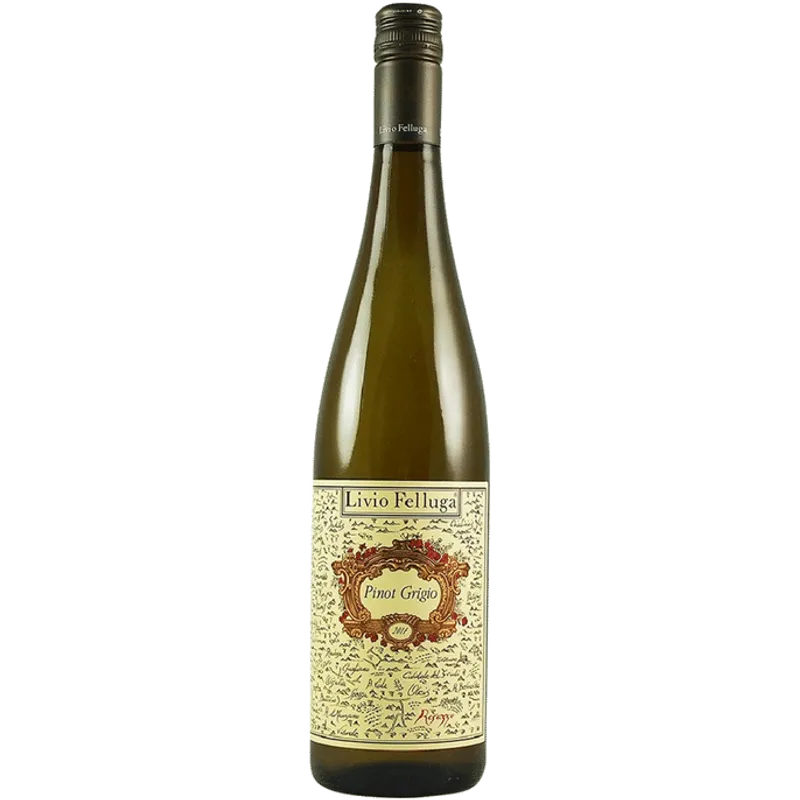 Livio Felluga Pinot Grigio 2018 view 1