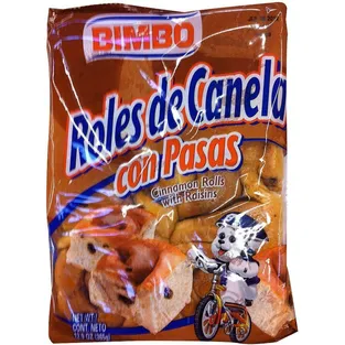 Bimbo Cinnamon Rolls With Raisins