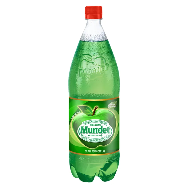 Sidral Mundet Green Apple Soda view 1