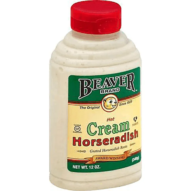 Beaver Cream Horseradish Hot view 1