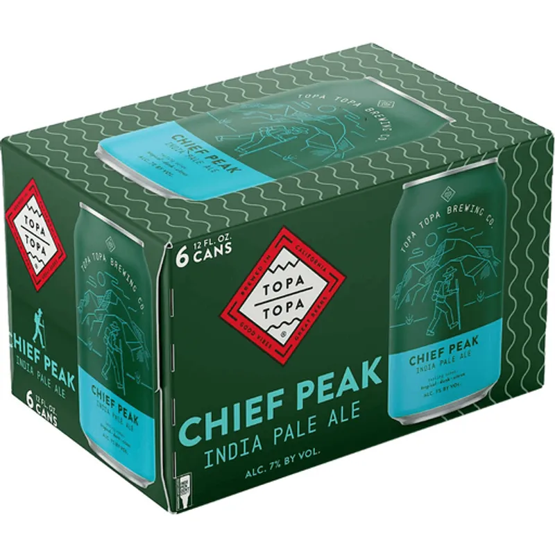 Topa Topa Brewing Co Chief Peak IPA view 1