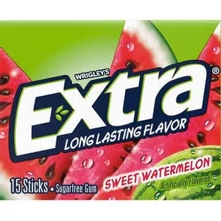 Extra Sugarfree Watermelon Gum