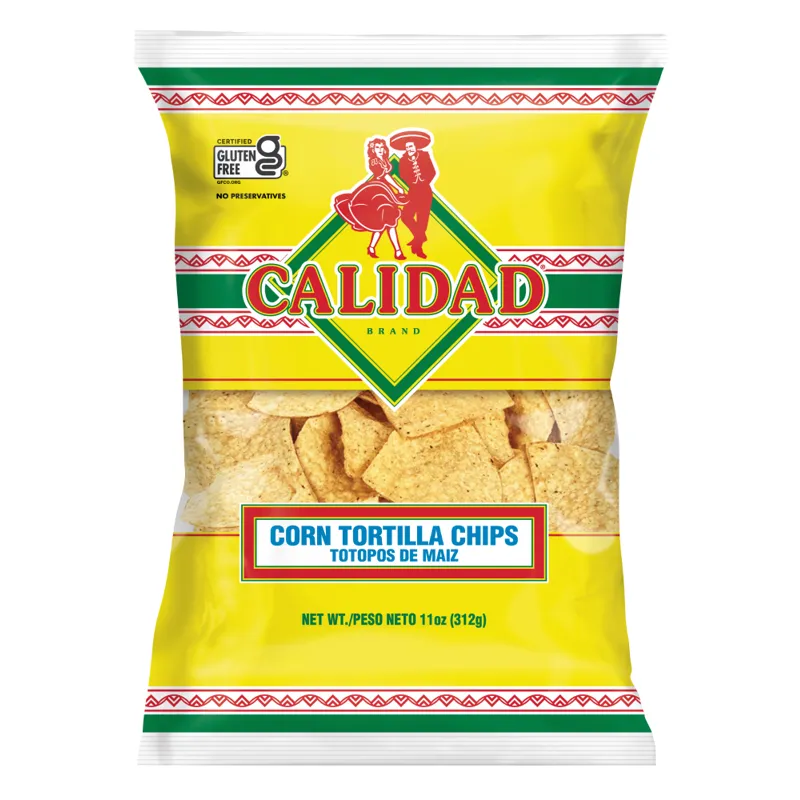 Calidad Yellow Corn Tortilla Chips view 1