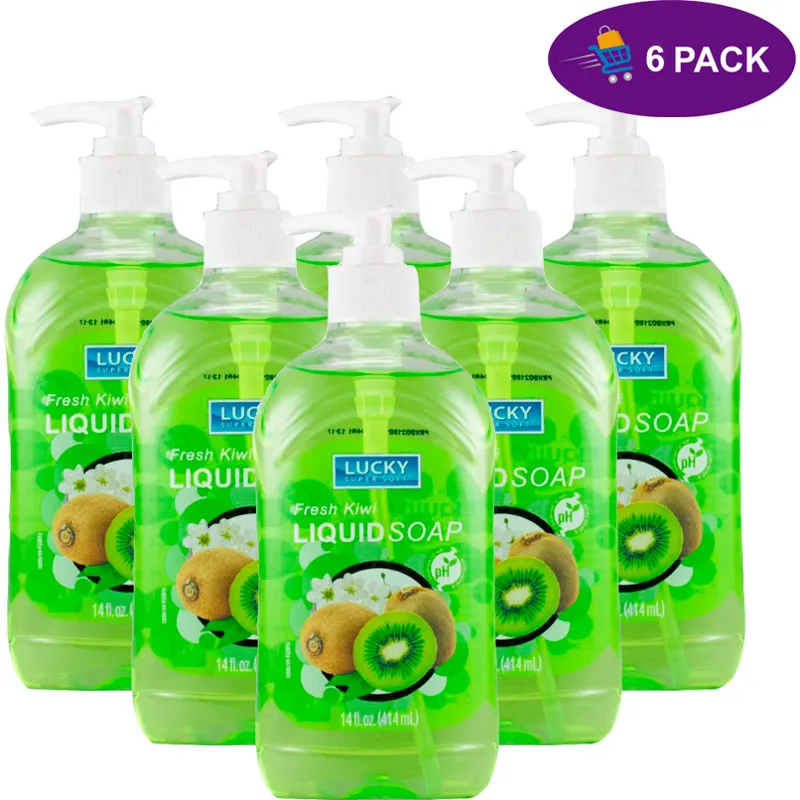 Lucky Super Soft Liquid Soap, Fresh Kiwi view 1