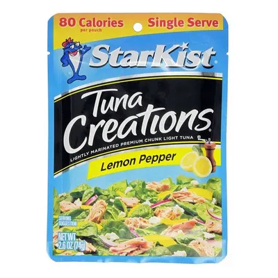 StarKist Tuna Creations Lemon Pepper Tuna Pouch 2.6 oz