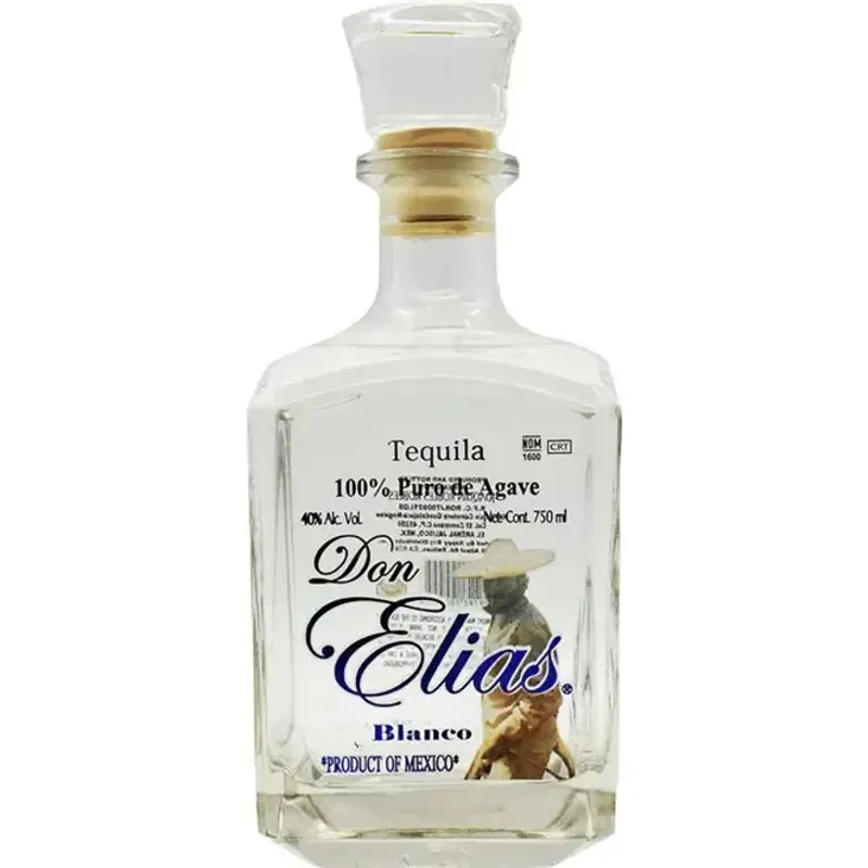 Don Elias Blanco Tequila view 1