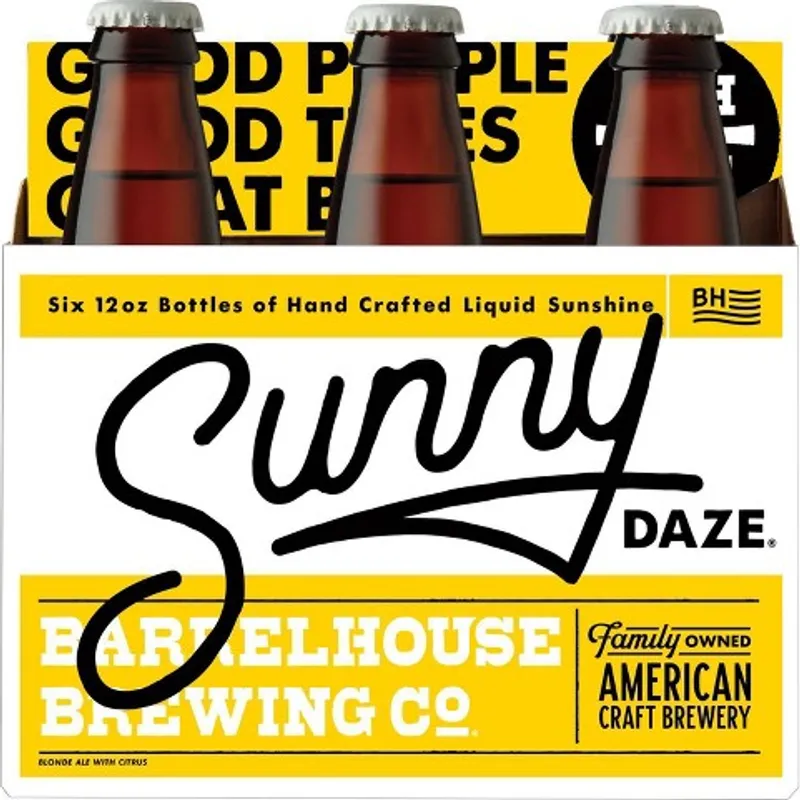 Barrelhouse Sunny Daze Blonde Ale view 1