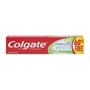Colgate Sparkling White Mint Zing Toothpaste