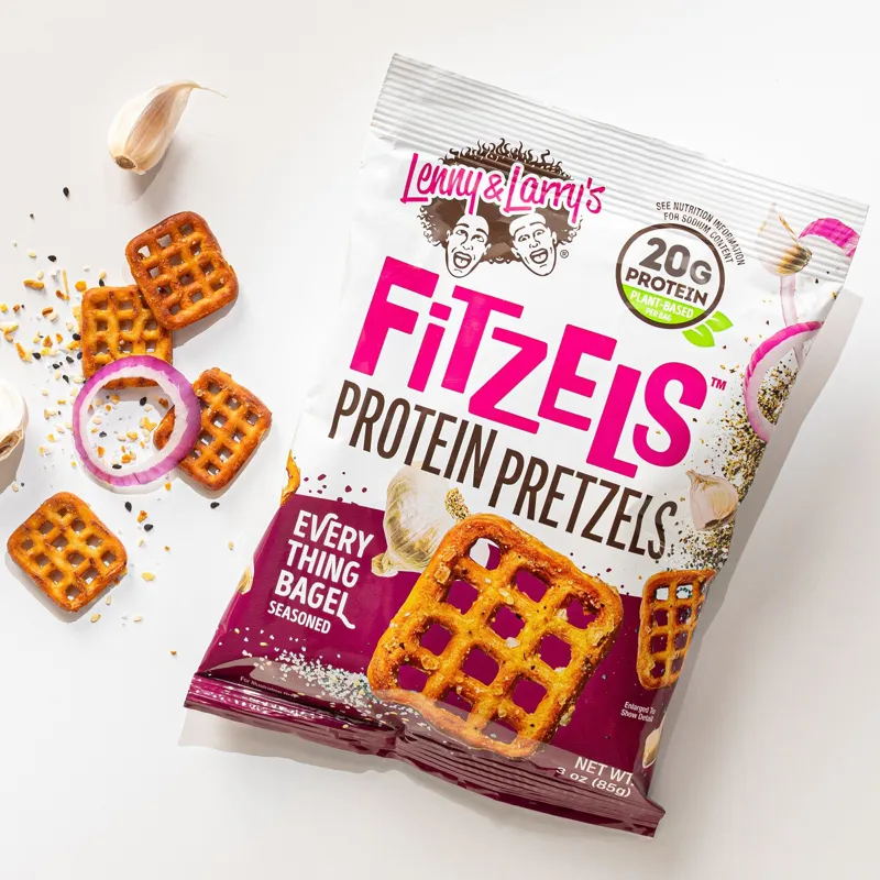 Lenny & Larry's Everything Bagel Protein Pretzels view 1