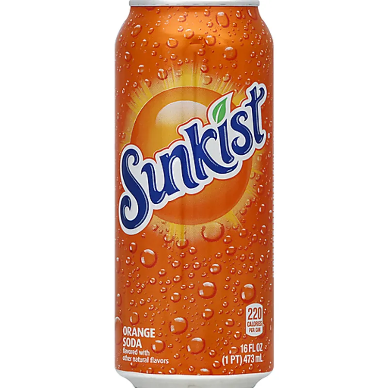 Sunkist Orange Soda view 1