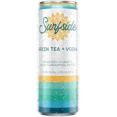 Surfside Green Tea Vodka 4 Pack 12 oz cans