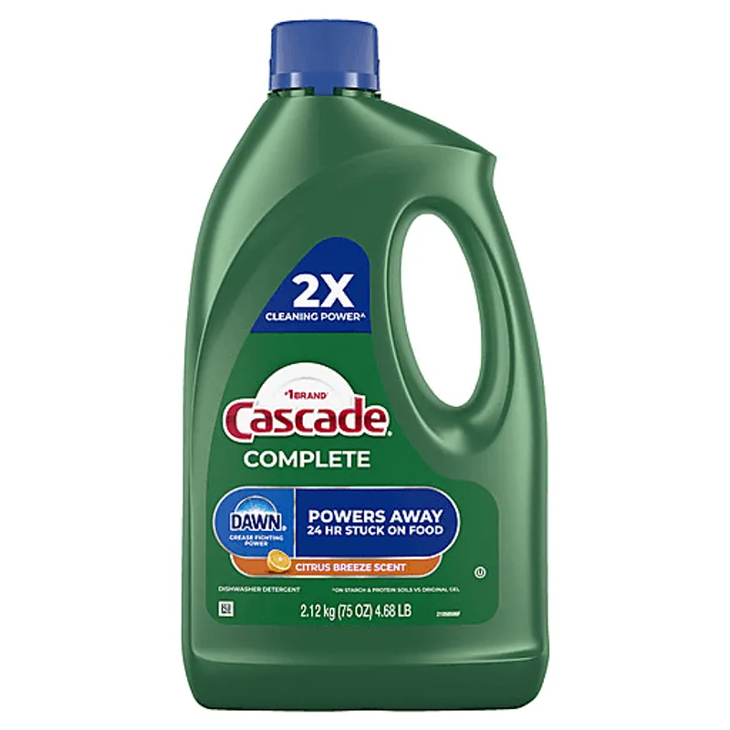 Cascade Complete Dishwasher Detergent Liquid view 1