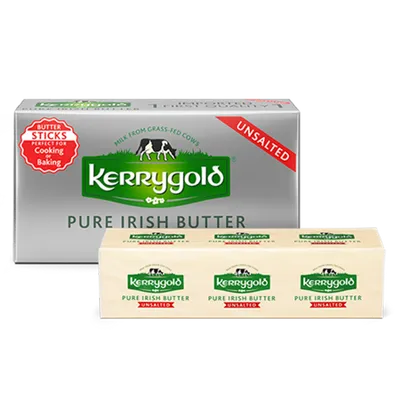 Kerrygold Unsalted Butter 8oz Count