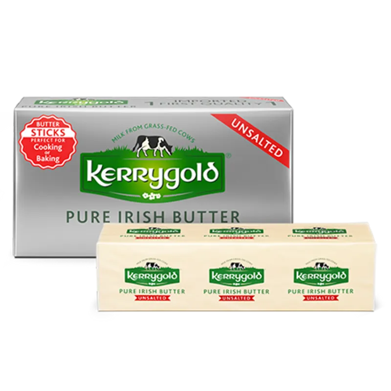 Kerrygold Unsalted Butter view 1