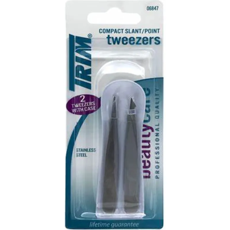Trim Slant Tip Tweezers view 1