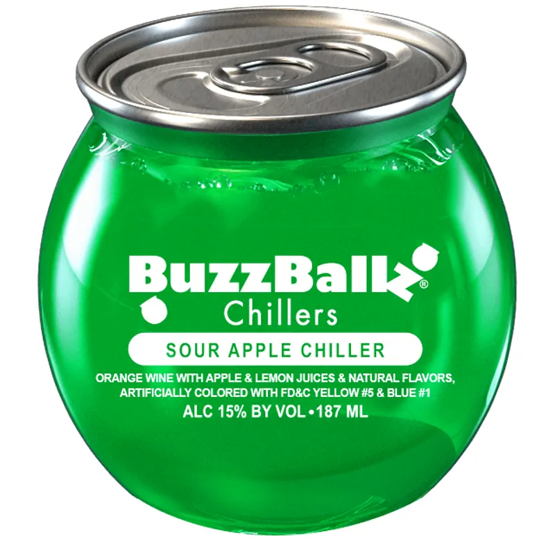BuzzBallz Chillers Sour Apple Chiller view 1