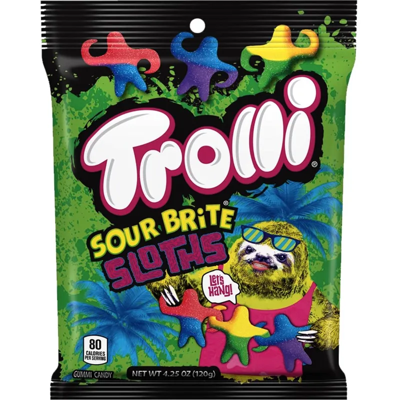 Trolli Sour Brite Sloths Gummies view 1