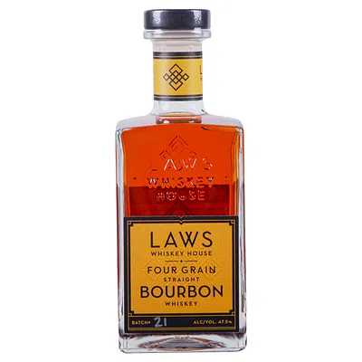Laws Four Grain Straight Bourbon Whiskey 750 mL