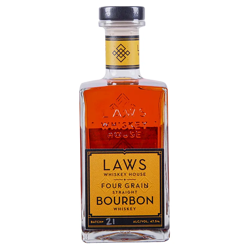 Laws Four Grain Straight Bourbon Whiskey view 1