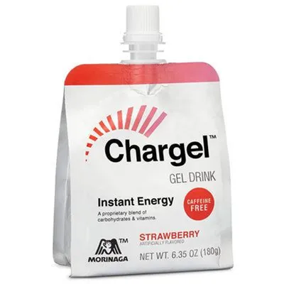 Chargel Strawberry Instant Energy Gel Drink 6.35 oz