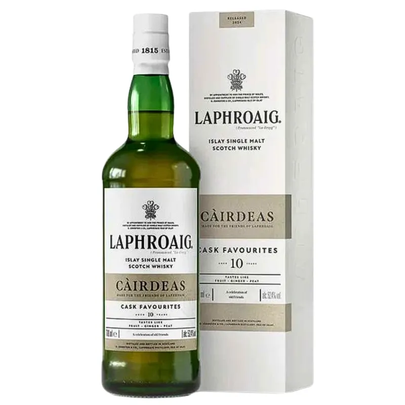 Laphroaig Cairdeas Cask Favourites Single Malt 10 Year view 1