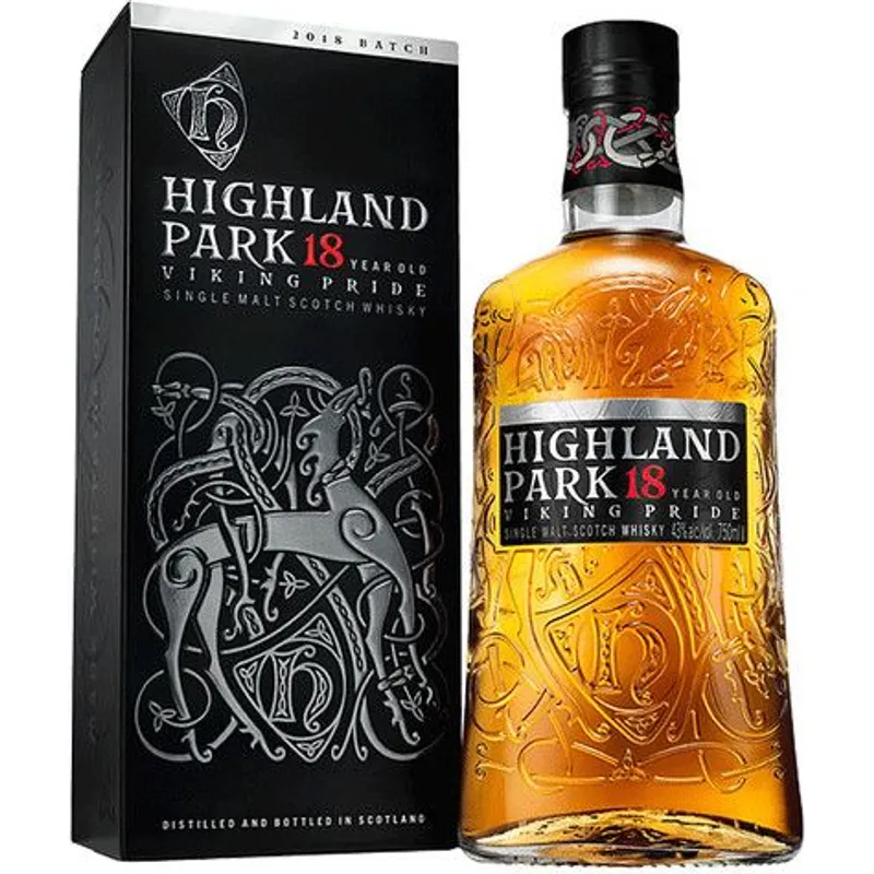 Highland Park Single Malt Scotch Whisky 18 Year view 1