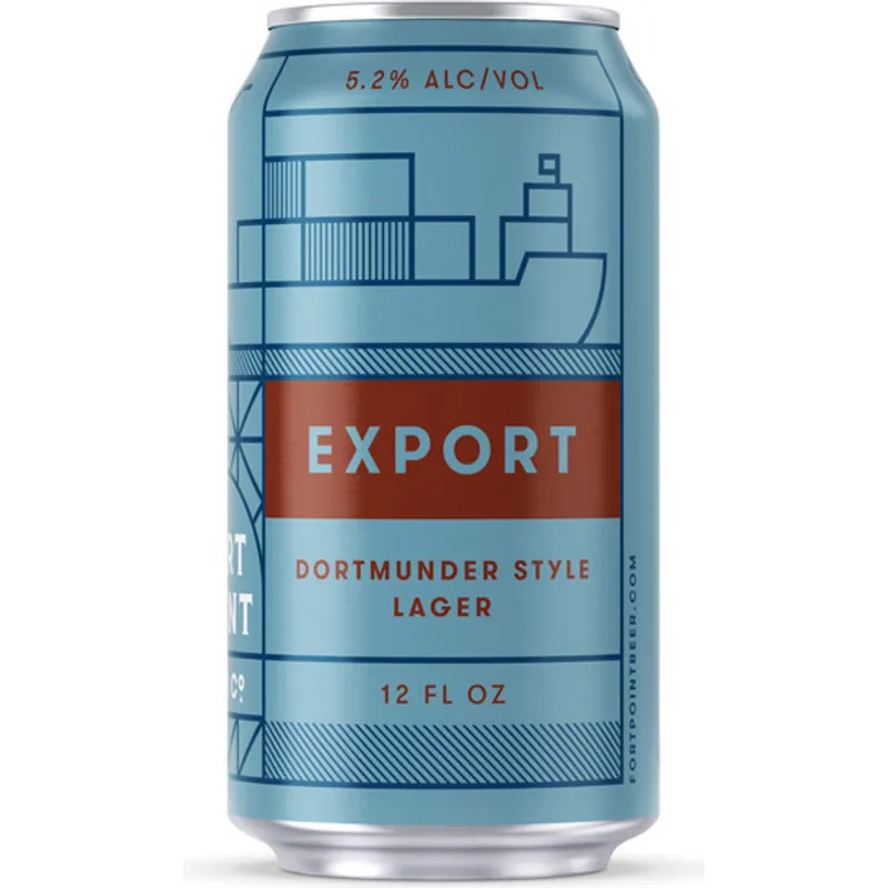 Fort Point Export Lager view 1