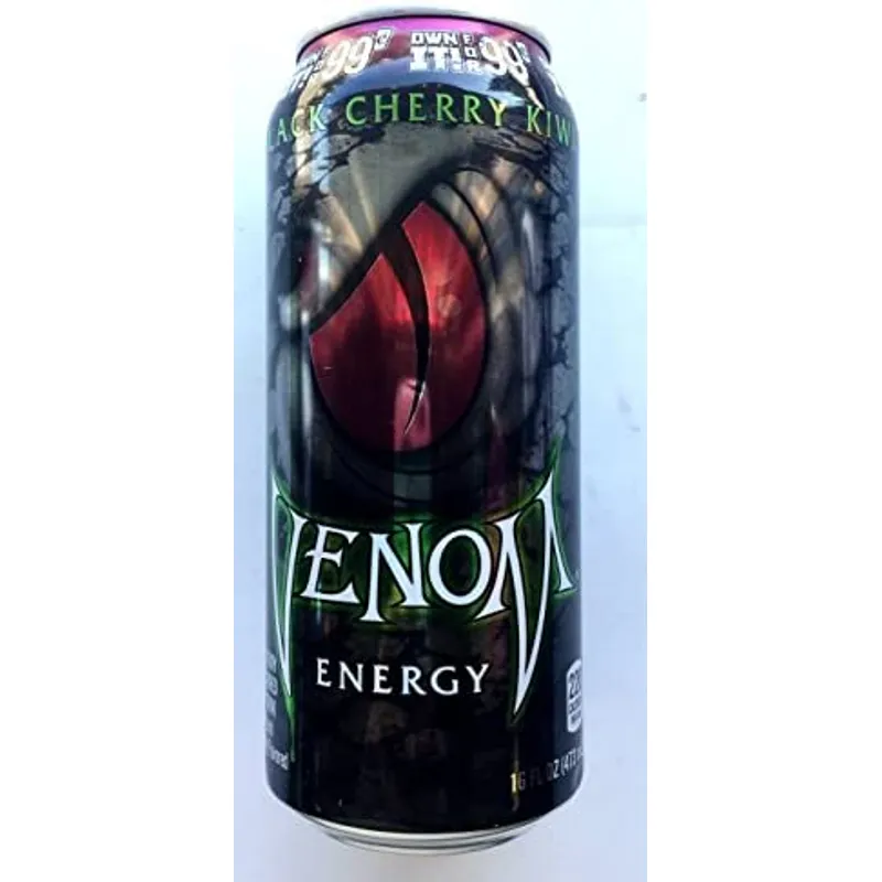 Venom Cherry Energy Drink view 1