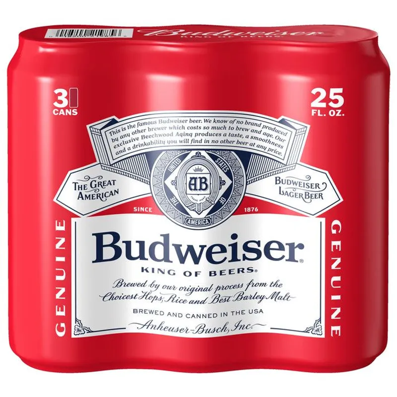 Budweiser American Lager view 1