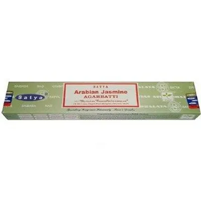 Satya Arabian Jasmine Incense 10 Sticks 15g Box