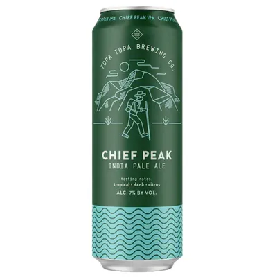Topa Topa Chief Peak IPA 19.2 oz can