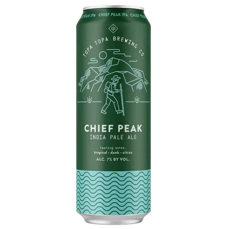 Topa Topa Chief Peak IPA view 1