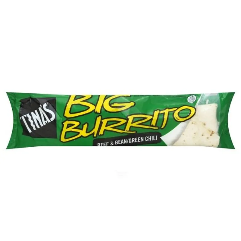 Tina's Beef & Bean Green Chili Burrito Bag view 1