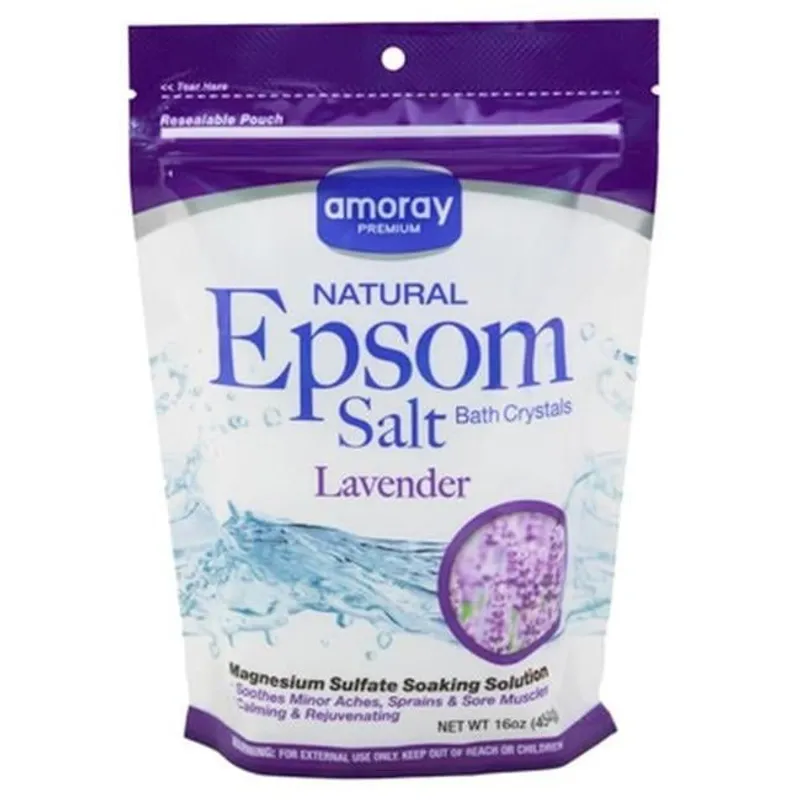 Amoray Epsom Salt Lavender view 1