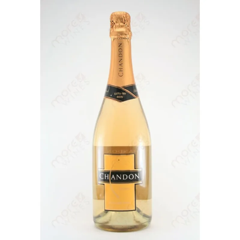 Domaine Chandon Extra-Dry Riche Napa Valley Champagne Blend Sparkling Wine view 1