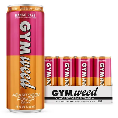 Gym Weed Mango Razz 12 oz Can