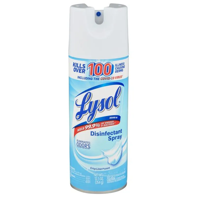 Lysol Disinfectant Spray Crisp Linen Scent view 1