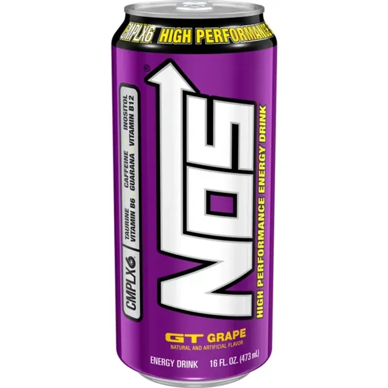 NOS GT Grape Energy Drink view 1