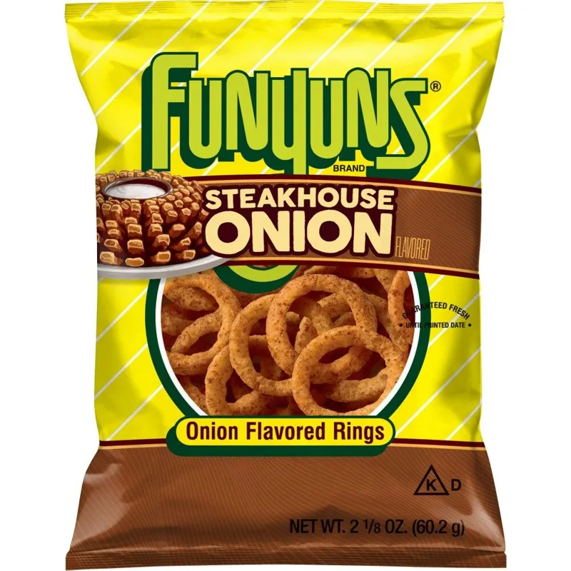 Funyuns Steakhouse Onion Flavored Rings view 1