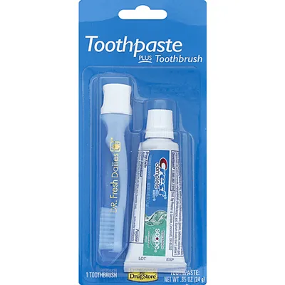 Colgate Toothpaste Plus Toothbrush Travel Kit 0.85 oz