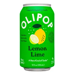 OLIPOP Lemon Lime Soda