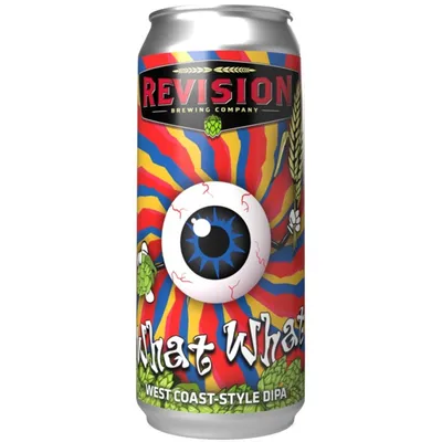 Revision What What West Coast Double IPA 4-pack 16 oz cans