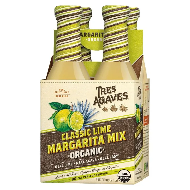 Tres Agaves Organic Lime Margarita Mix view 1
