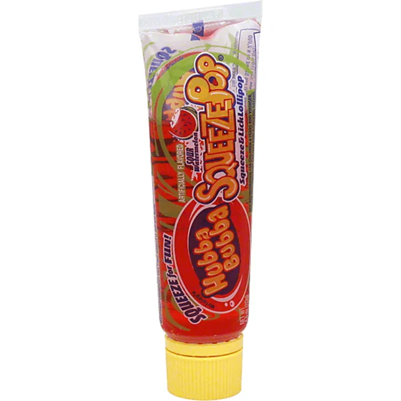 Hubba Bubba Squeeze Pop Assorted Flavors view 1
