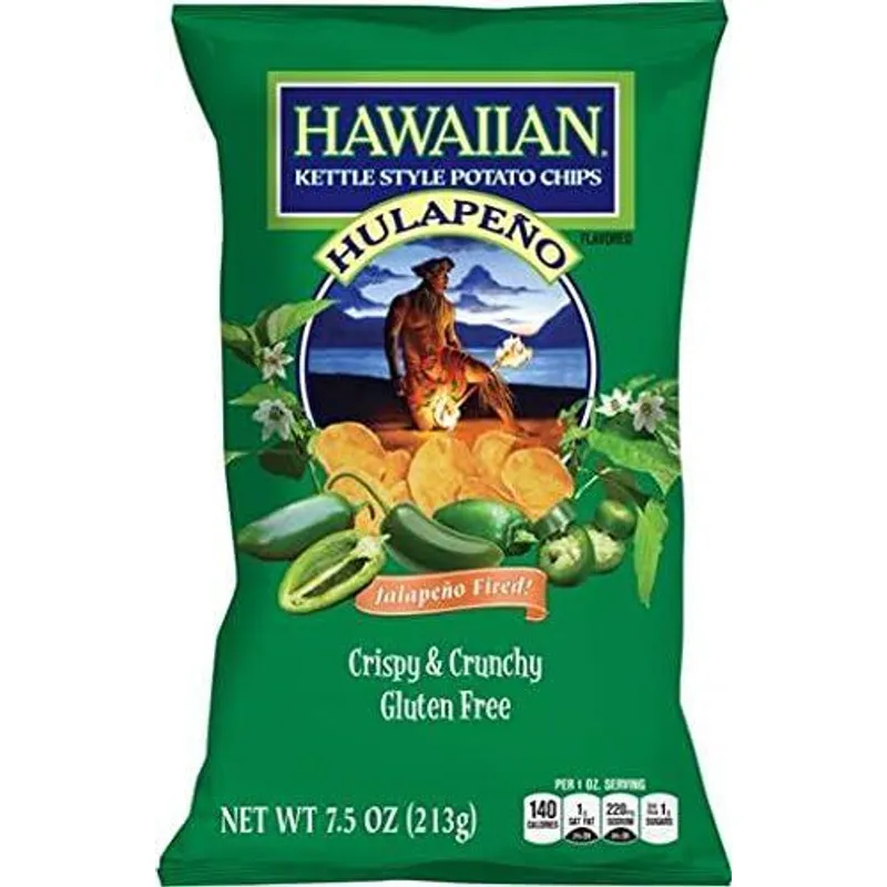 Hawaiian Hulapeno Jalapeno Potato Chips view 1