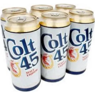 Colt 45 Malt Liquor 6 Pack 16 oz Cans