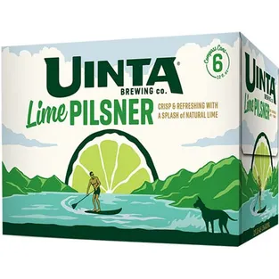 Uinta Lime Pilsner Beer