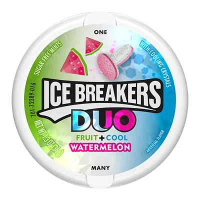 Ice Breakers Duo Watermelon Mints 1.3 oz