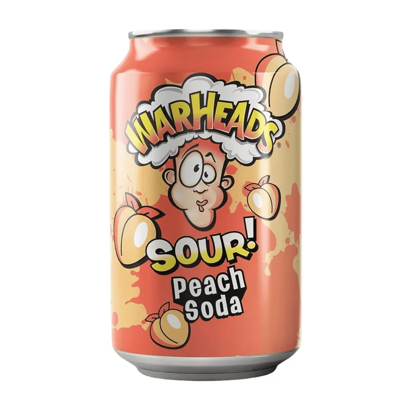 Warheads Sour Peach Soda view 1