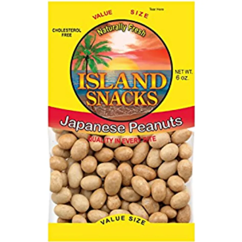 Island Snacks Japanese Peanuts view 1